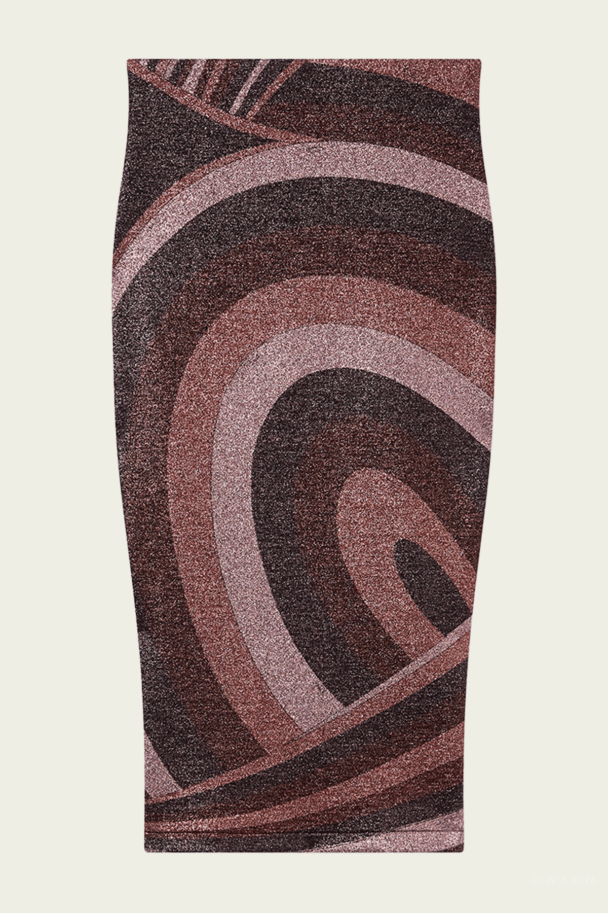 Pucci Iride-Print Lurex Jersey Skirt - Image 1
