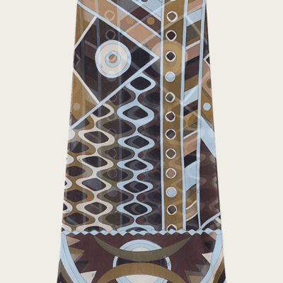 Pucci Vivara-Print Long Tulle Skirt - Image 1