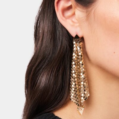 Rabanne Chaimail Earrings - Image 2
