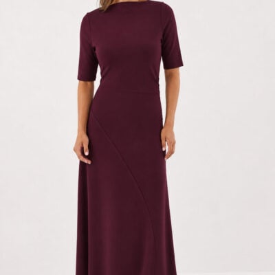 Sass Jade Short Sleeve Jersey Dress - Image 1