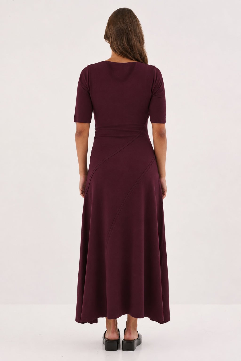 Sass Jade Short Sleeve Jersey Dress - Image 2
