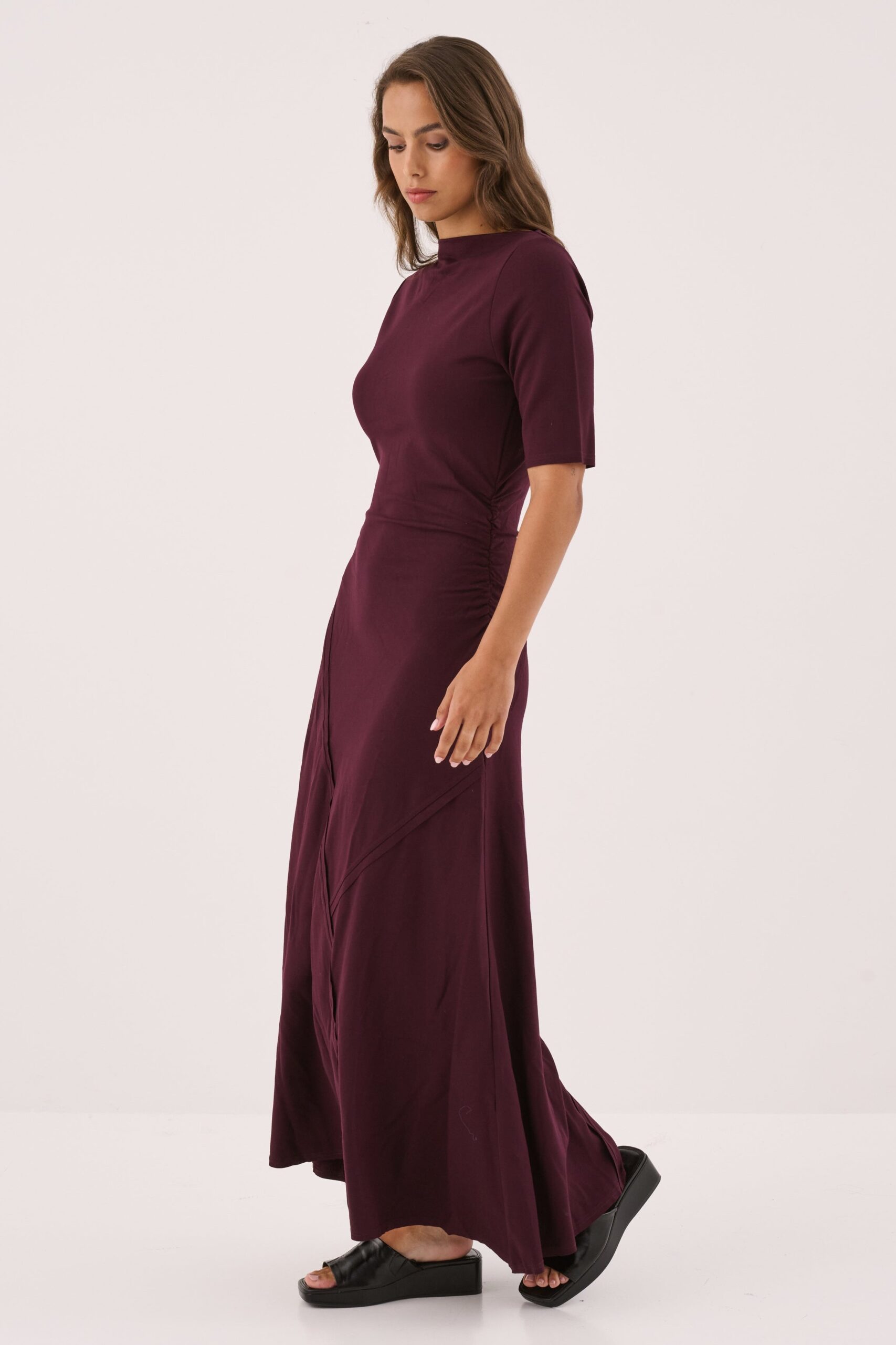 Sass Jade Short Sleeve Jersey Dress - Image 3