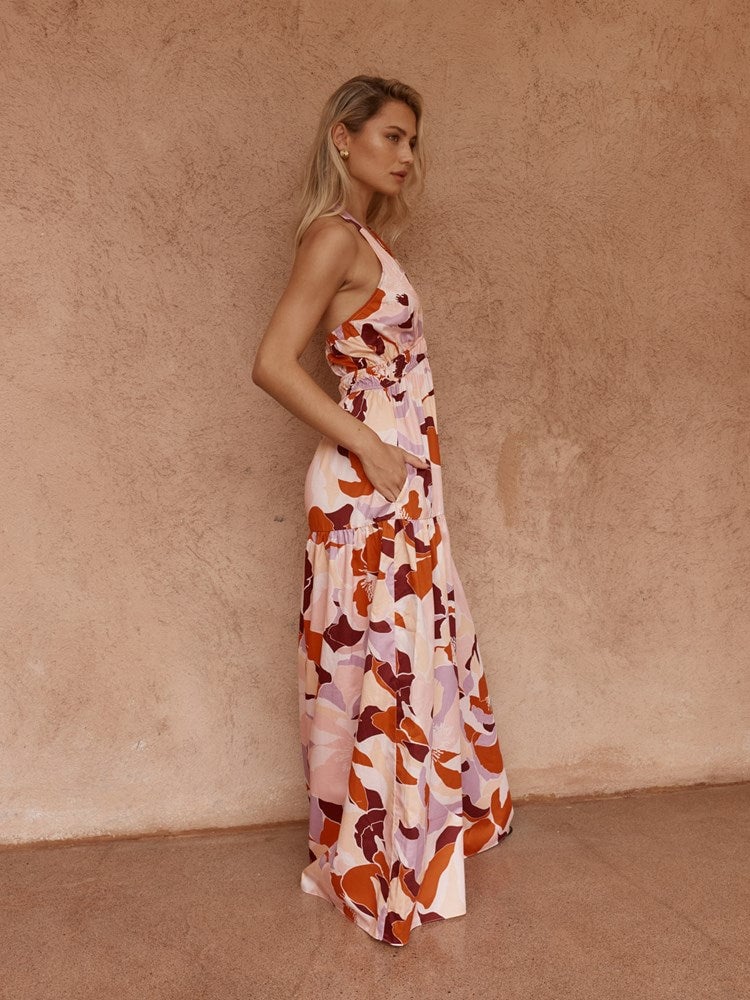 MNSASS211026013249018_2 Sass Reese Halter Dress - Image 2