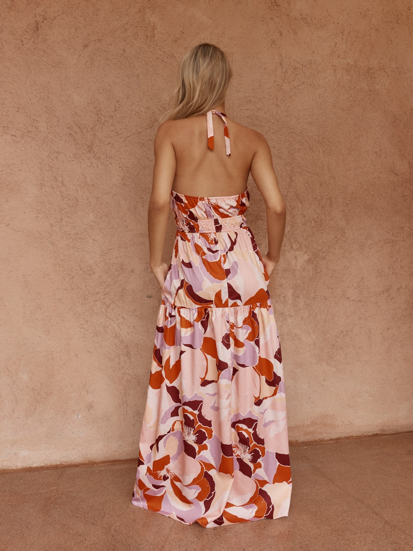 MNSASS211026013249018_3 Sass Reese Halter Dress - Image 3
