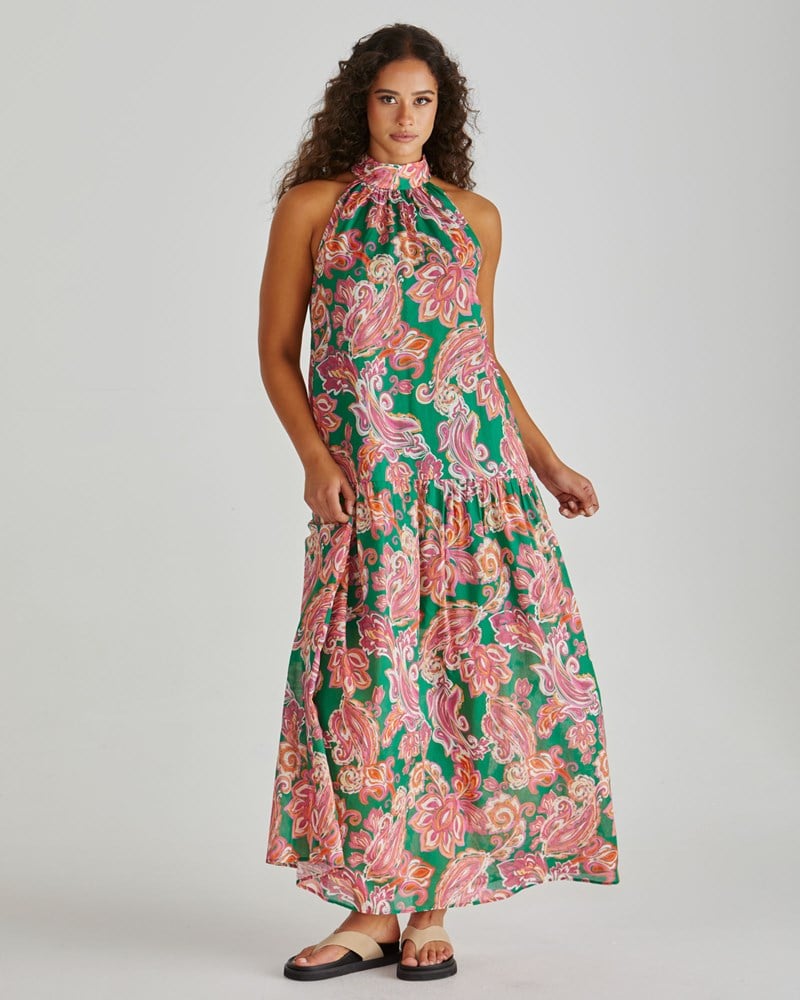 MNSASS211026013249027_2 Sass Malia Halter Dress - Image 2
