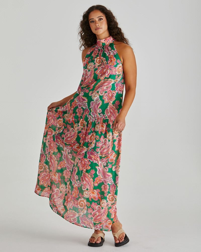 MNSASS211026013249027_3 Sass Malia Halter Dress - Image 3