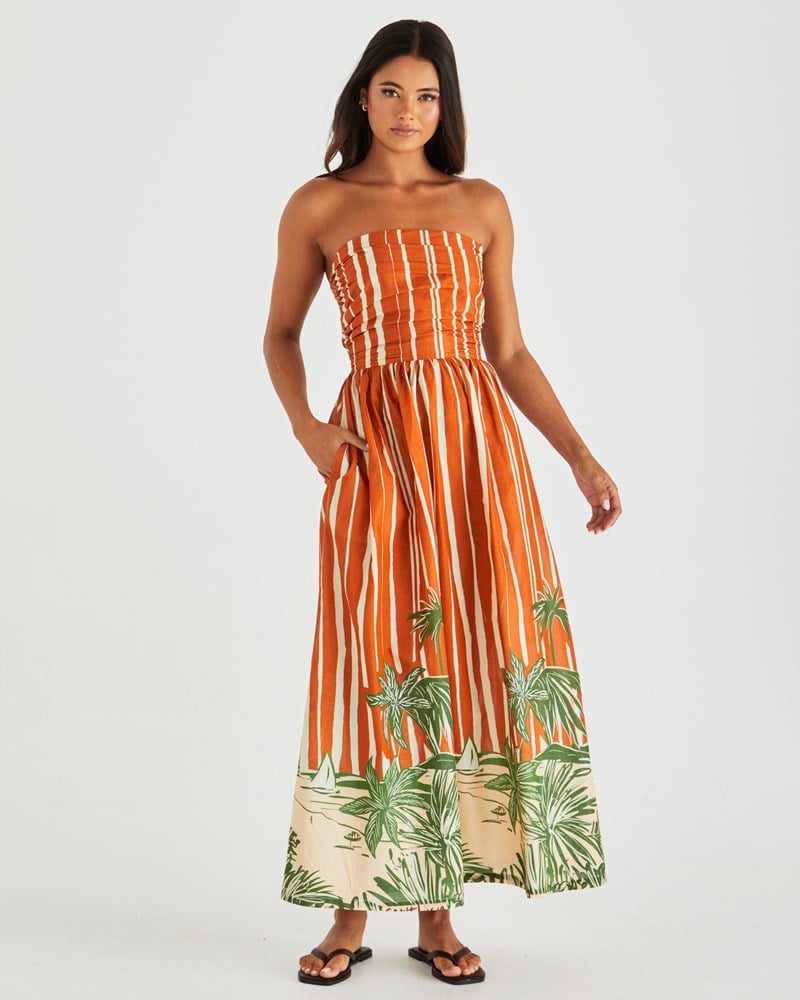 MNSASS211026013249028_2 Sass Mina Strapless Dress - Image 2