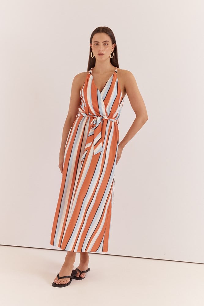 MNSASS211026013249031_2 Sass Carlene Twisted Maxi Dress - Image 2