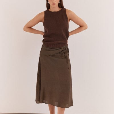 Sass Oriana Ruched Waist Skirt - Image 1