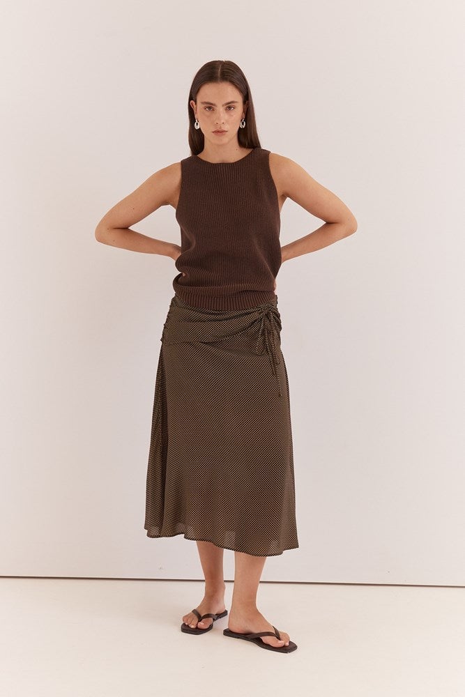 Sass Oriana Ruched Waist Skirt - Image 1