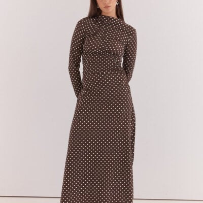 Sass Ashini Long Sleeved Ruched Dress - Image 2