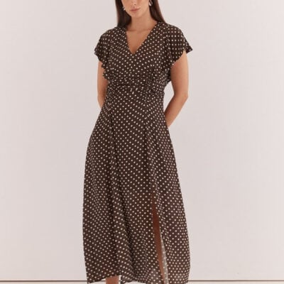 Sass Elba Ruched Waist Dress - Image 1