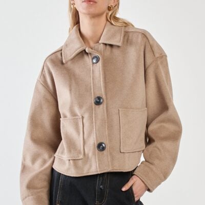 Sass Rochelle Cropped Coat - Image 1