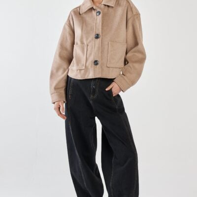 Sass Rochelle Cropped Coat - Image 2