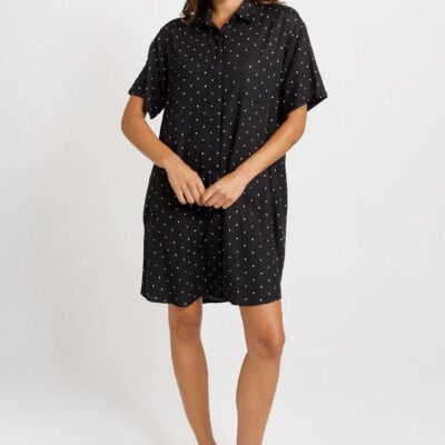 Sass Lizzie Spot Shirt Dress - Image 2