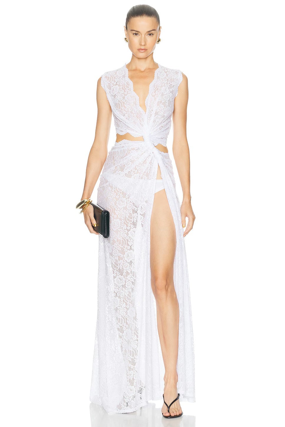 Sid Neigum Lace Triple Loop Dress - Image 3