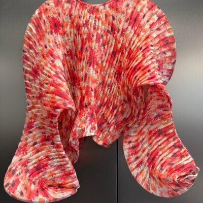 Sid Neigum Floral Pleated Blouse - Image 1