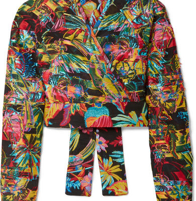 Sid Neigum Fil Coupe Reversible Wrap Top - Image 1