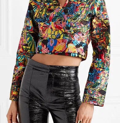 Sid Neigum Fil Coupe Reversible Wrap Top - Image 2