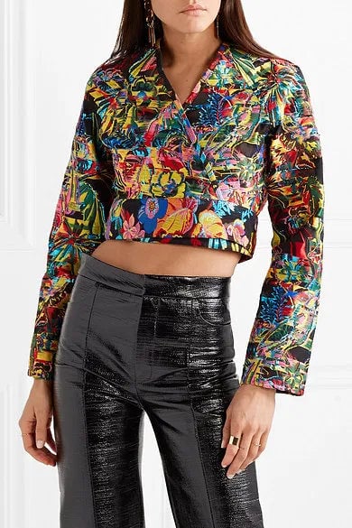 Sid Neigum Fil Coupe Reversible Wrap Top - Image 2