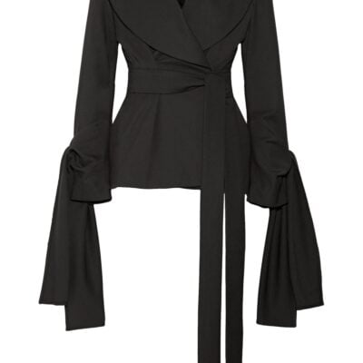 Sid Neigum Draped Twill Jacket - Image 1