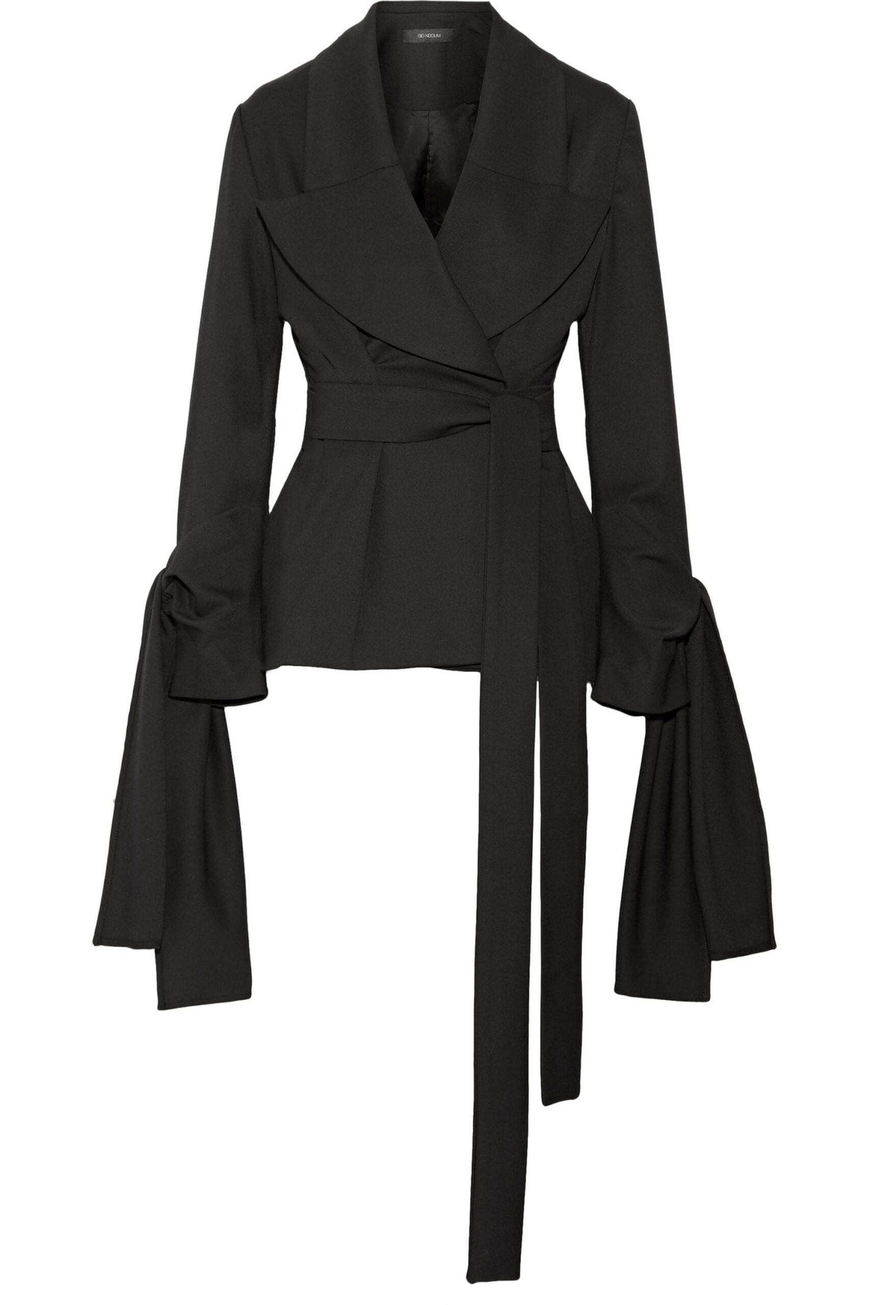 Sid Neigum Draped Twill Jacket - Image 1