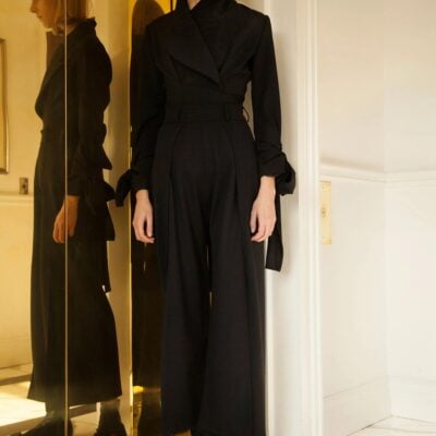 Sid Neigum Draped Twill Jacket - Image 2