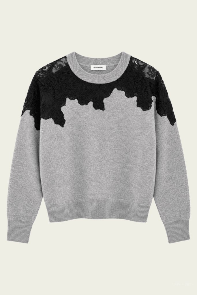 Simkhai Larissa Crewneck Sweater - Image 1
