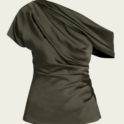 Simkhai Phoebe Drape Top - Image 1
