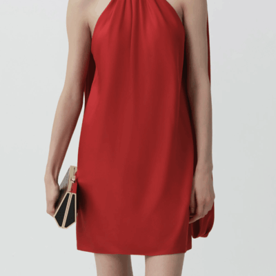 Simkhai Toni Satin Mini Dress - Image 2