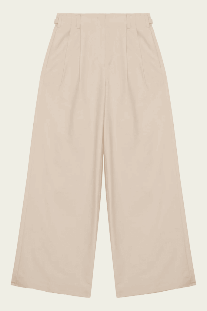 Simkhai Leroy Pleated Wide Leg Pant - Image 1