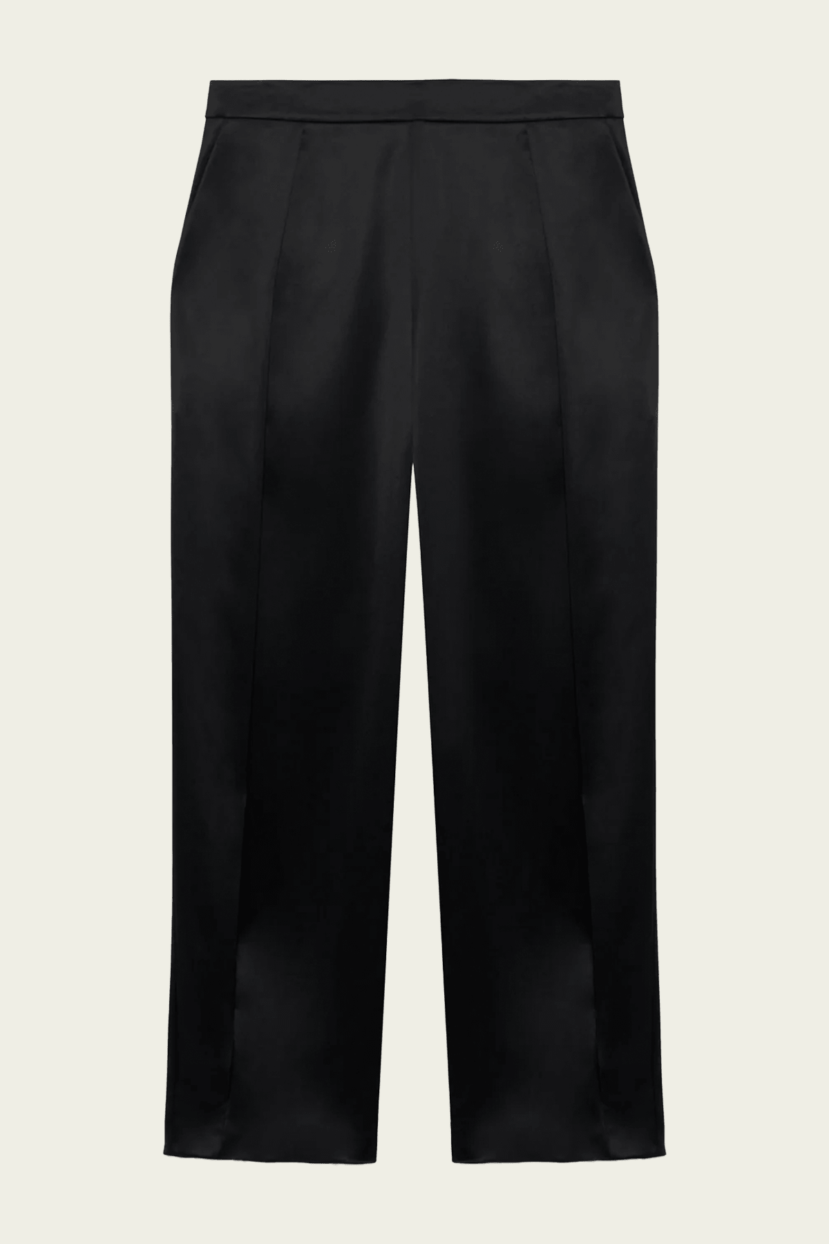 Simkhai Faye Satin Side Slit Pant - Image 1