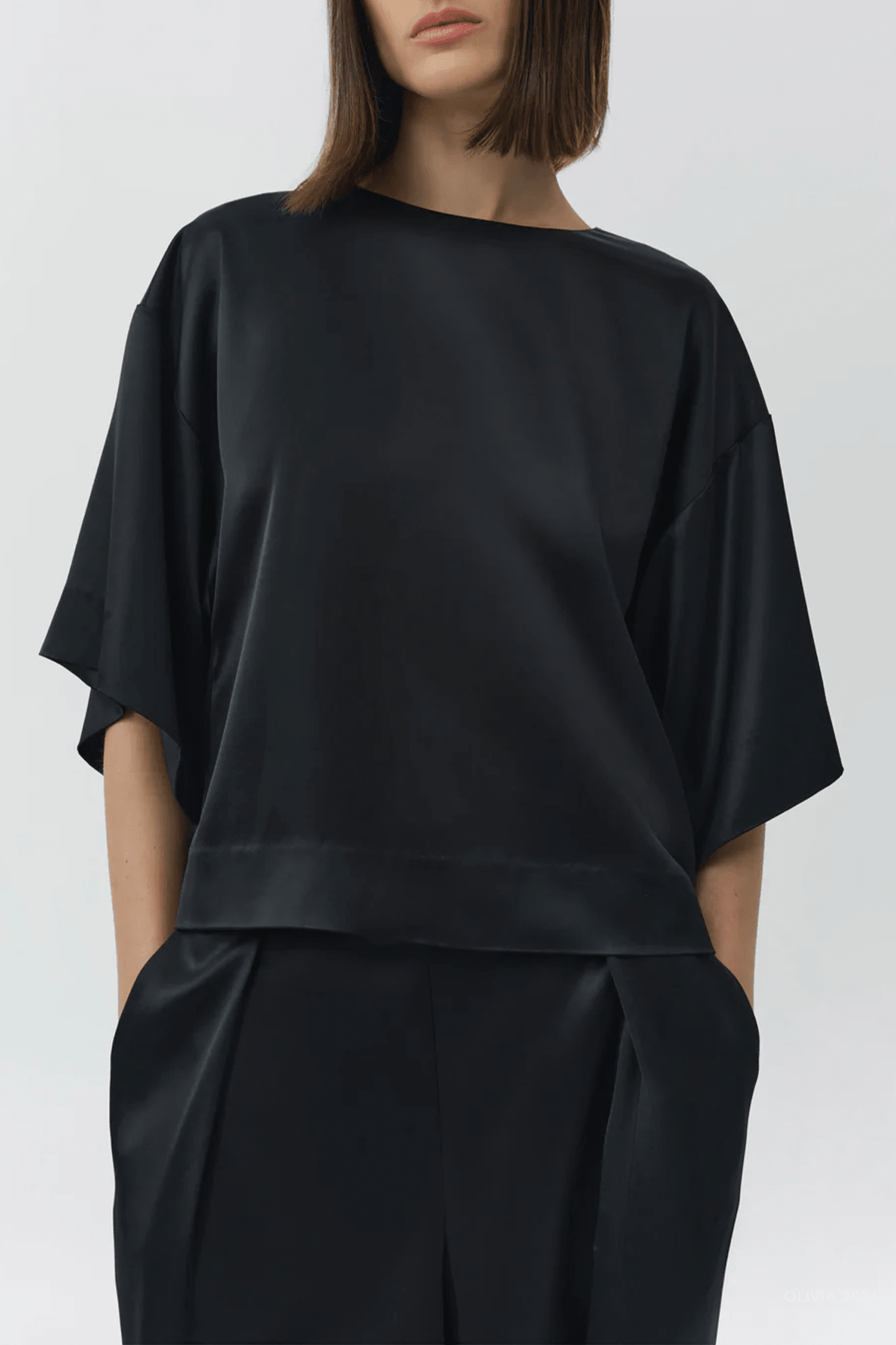 Simkhai Alina Satin Top - Image 2