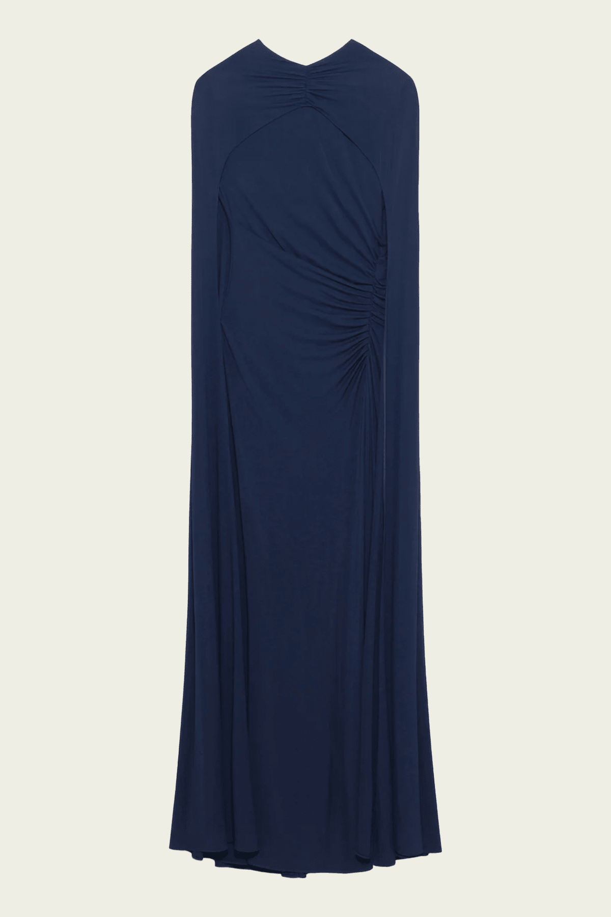 Simkhai Demi Draped Jersey Cape Gown - Image 1