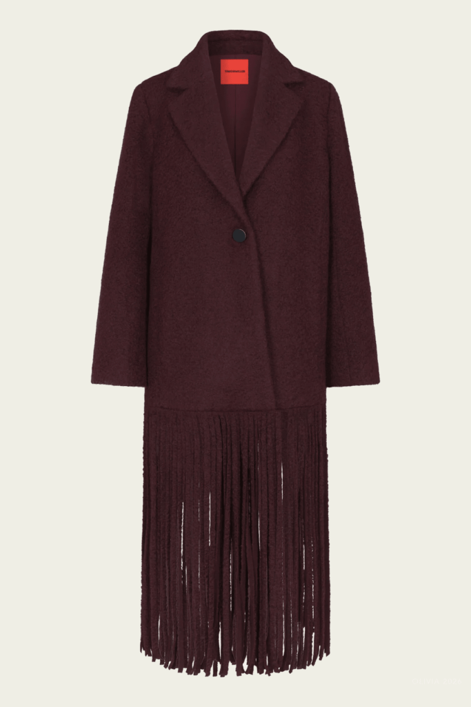 Simon Miller Vero Fringe Coat - Image 1