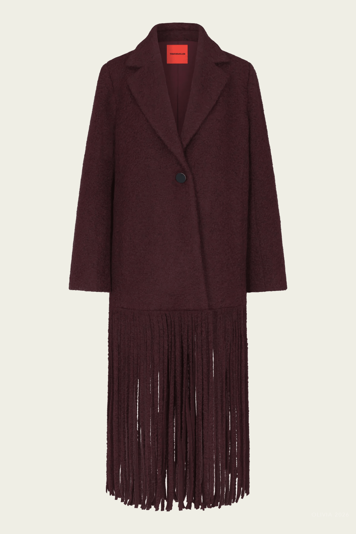 Simon Miller Vero Fringe Coat - Image 1