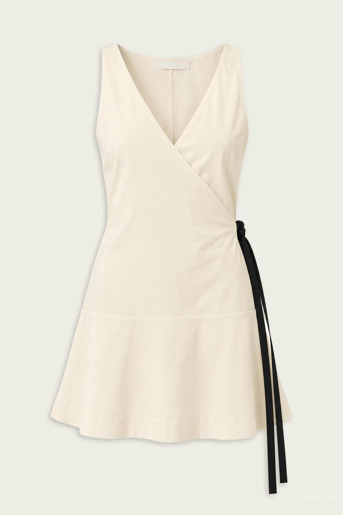 SIR. Ayla Tie Mini Dress - Image 1