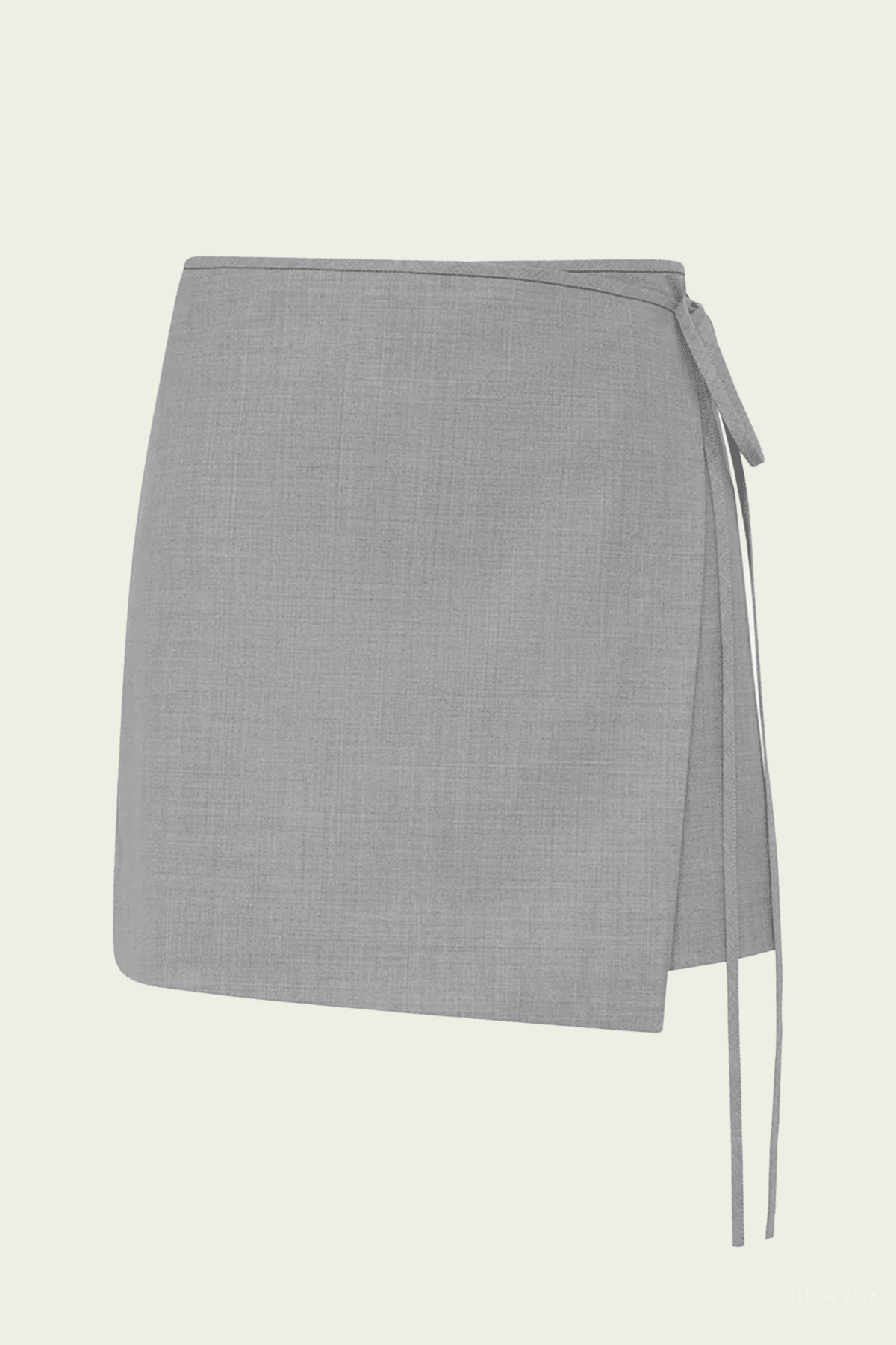SIR. Belle Wrap Mini Skirt - Image 1