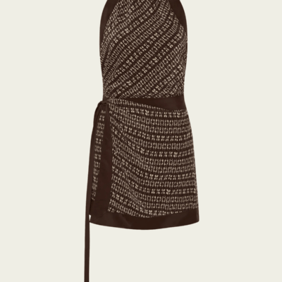 SIR. Astrid Open Back Mini Dress - Image 1