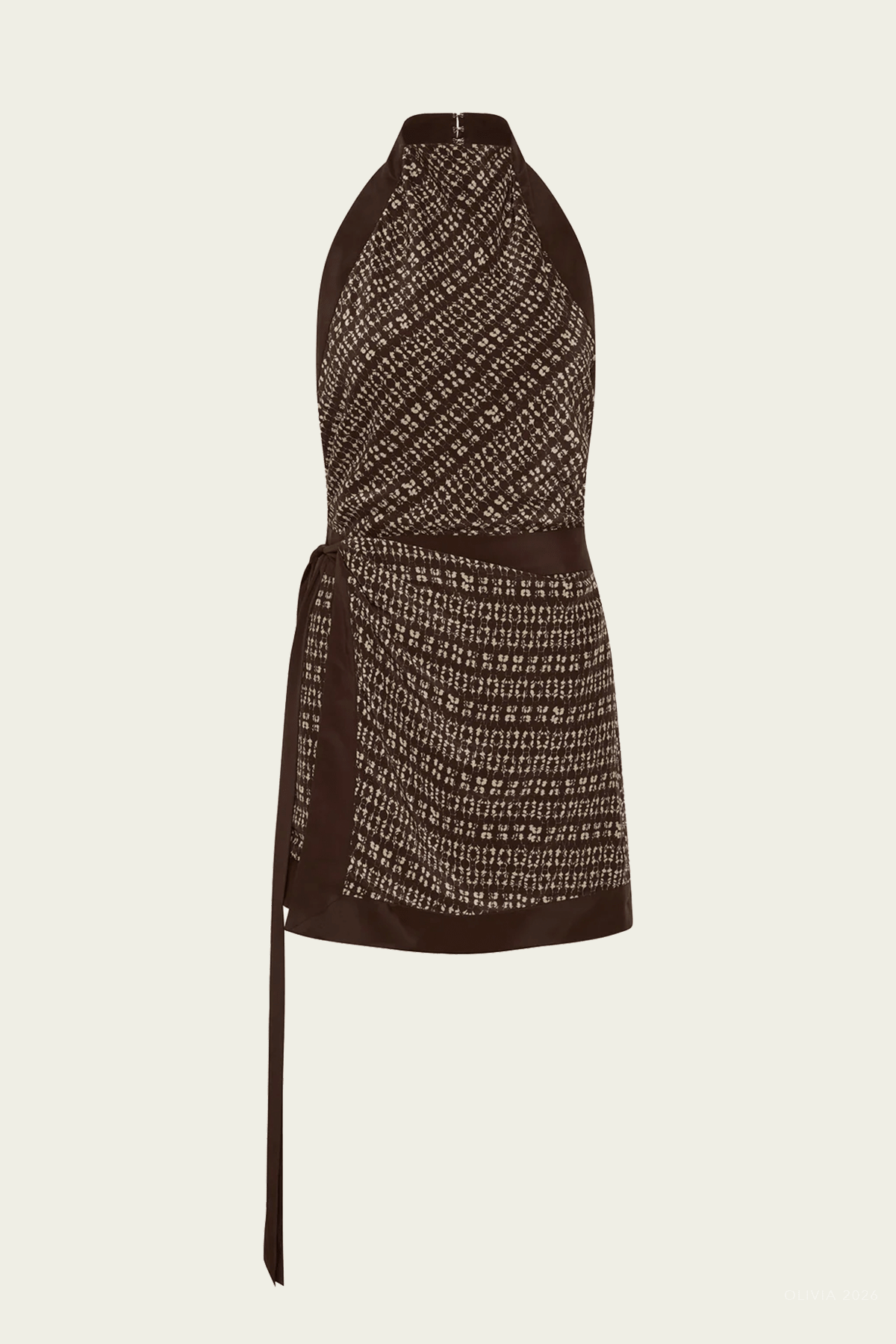 SIR. Astrid Open Back Mini Dress - Image 1
