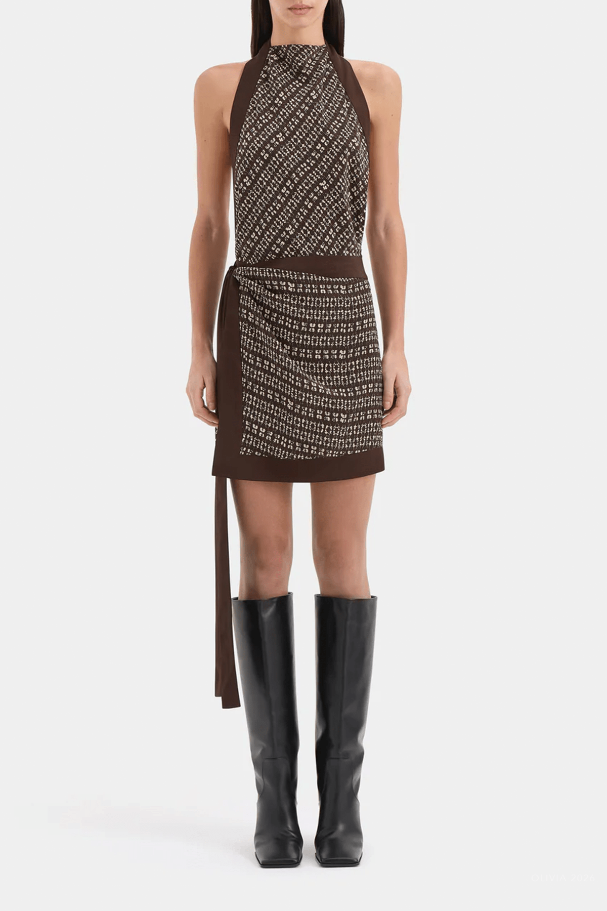 MNSIR041026045032202_2 SIR. Astrid Open Back Mini Dress - Image 2