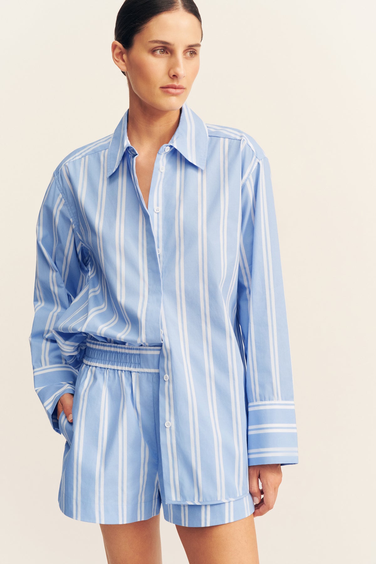 MNSJ041026043652004_2 Shona Joy Omri Oversized Shirt - Image 2