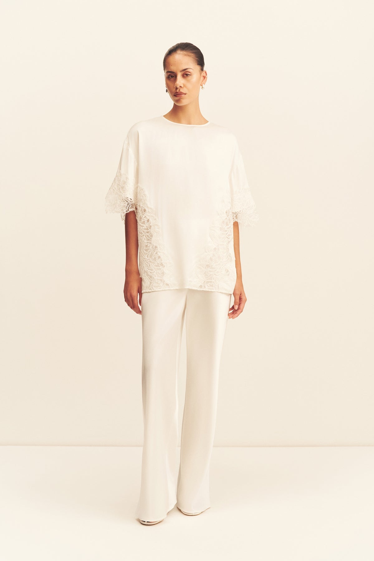 Shona Joy Eniko Lace T-shirt - Image 1