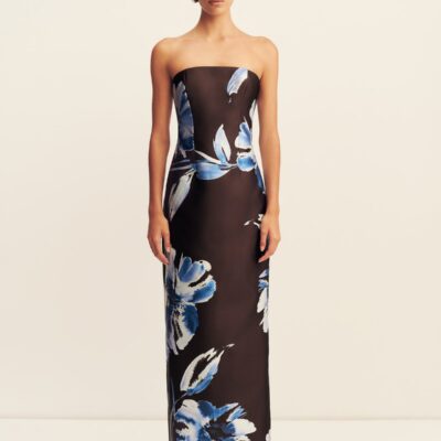 Shona Joy Elsa Panelled Strapless Maxi Dress - Image 1