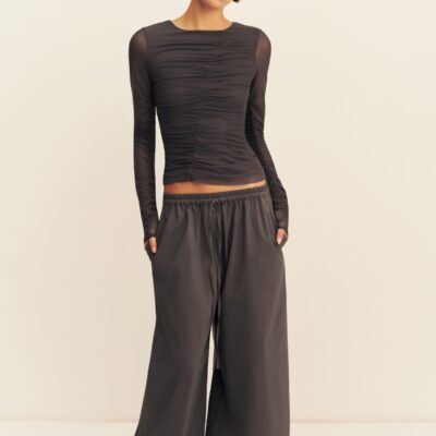 Shona Joy Campbell Wide Leg Drawstring Pant - Image 2