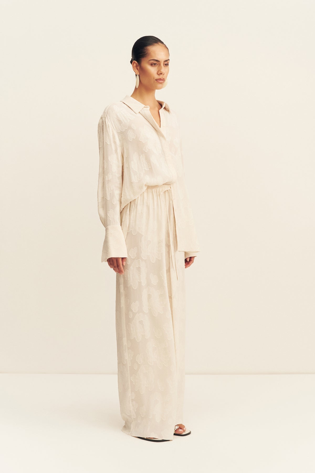 Shona Joy Bowery Jacquard Sheer Pant - Image 2