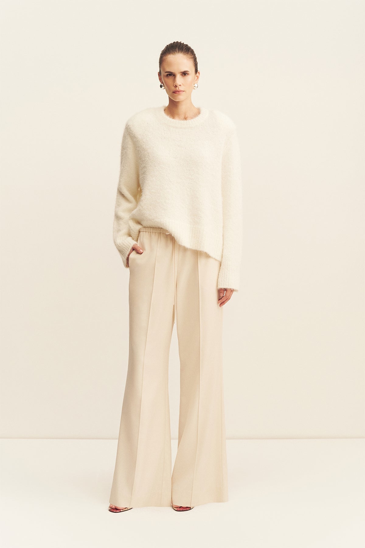 Shona Joy Asher Suiting Drawstring Pant - Image 1