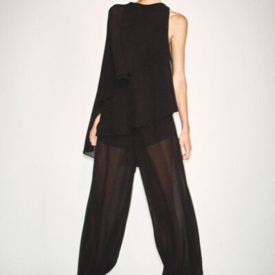Shona Joy Amina Sheer Harem Pant - Image 2