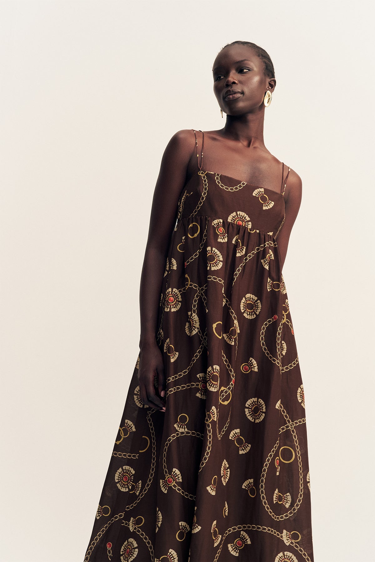 MNSJ041026043652045_2 Shona Joy Vacanza Square Neck Maxi Dress - Image 2