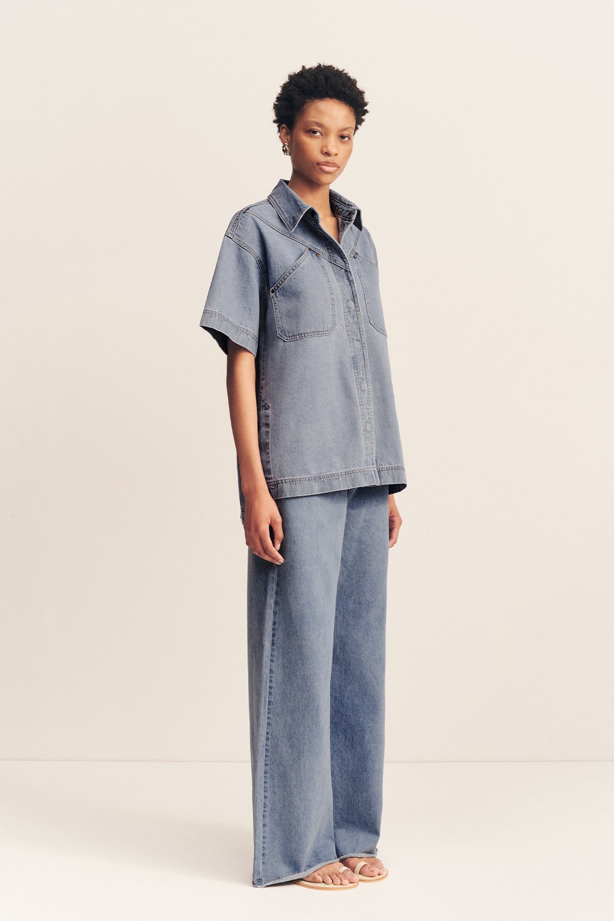 MNSJ041026043652054_2 Shona Joy Stella Short Sleeve Shirt - Image 2